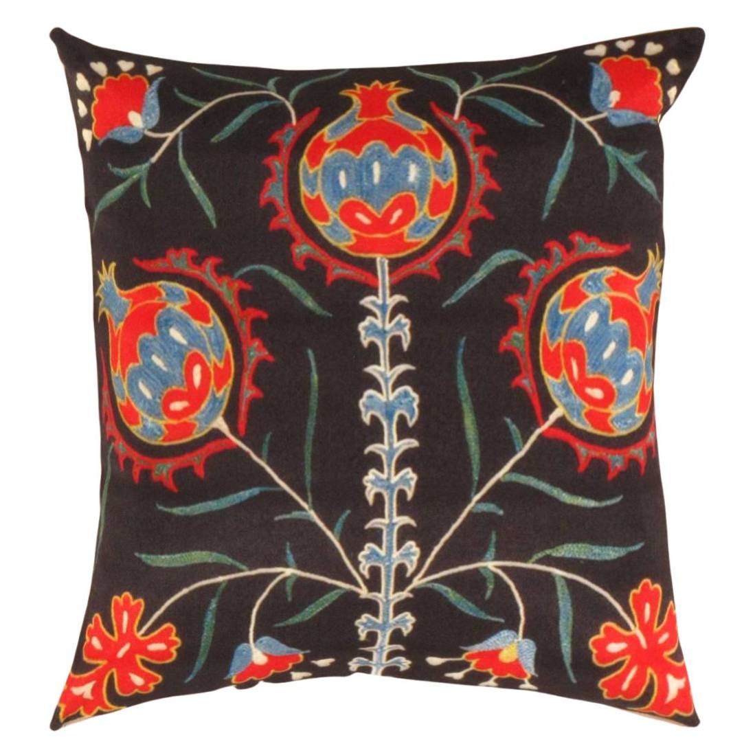 Turkish Suzani Pillow 20'' X 20''